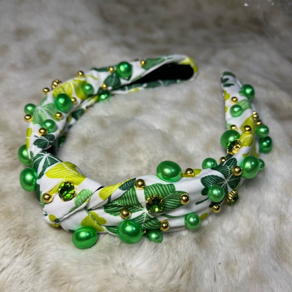 Accessories - Shamrock Wide Hair Band, Headband